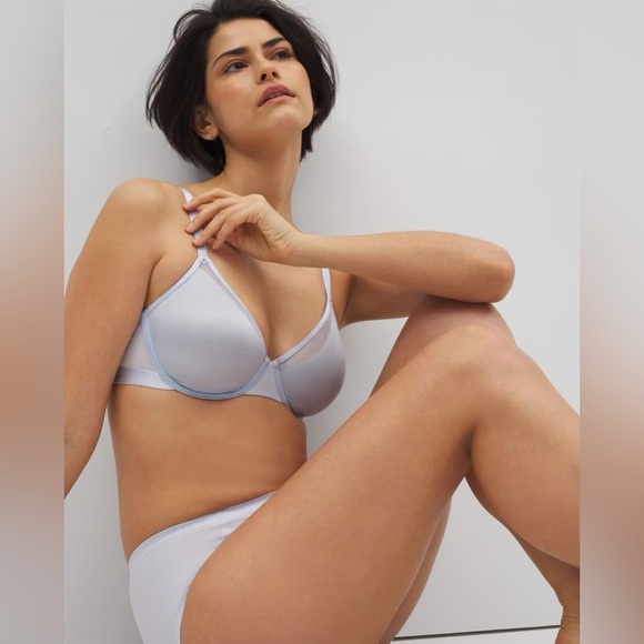 Soma Unbelievable Lift Perfect Coverage Sheer Bra, Size 36C, in Ocean Air, NWT - Picture 5 of 10